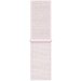 Curea iUni compatibila cu Apple Watch 1/2/3/4/5/6/7, 42mm, Nylon Sport, Woven Strap, Soft Pink